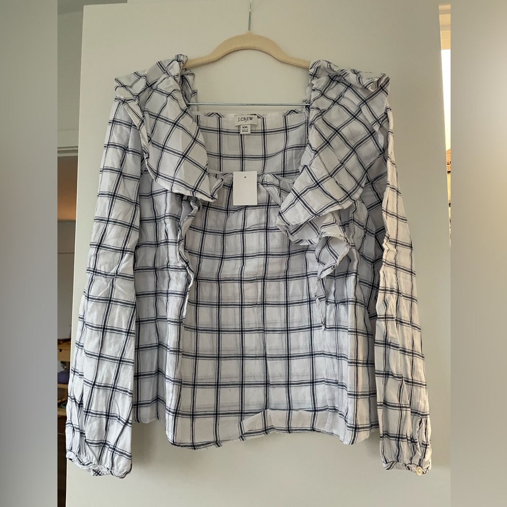 JCrew Square Neck Top